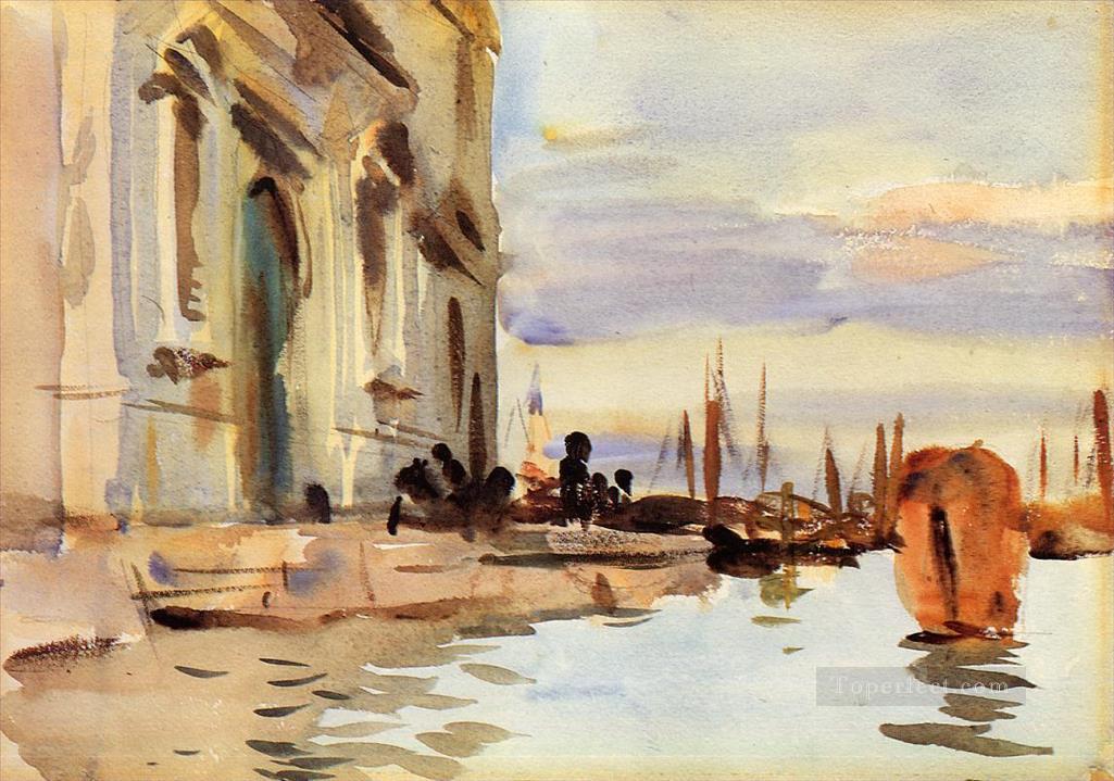 Spirito Santo Saattera aka Venice Zattere John Singer Sargent watercolour Oil Paintings